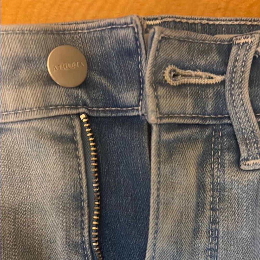 Athleta Sculptek Jeans with White Stripe - Picture 3 of 5
